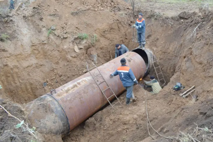 Схематичне зображення нового водогону у Миколаєві