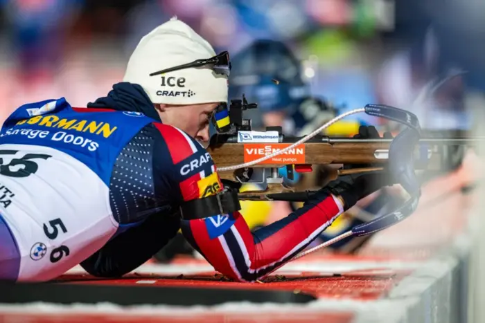 Der norwegische Biathlet unterstützt die Ukraine auf originelle Weise