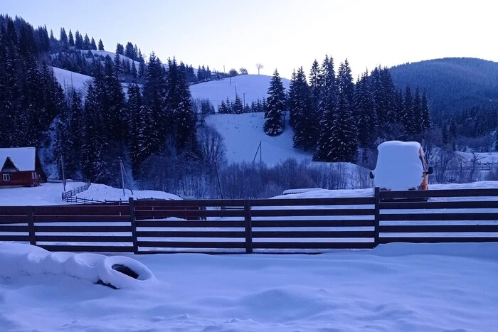 In den Karpaten ist die Temperatur auf unter -20 Grad gefallen: atmosphärische Fotos