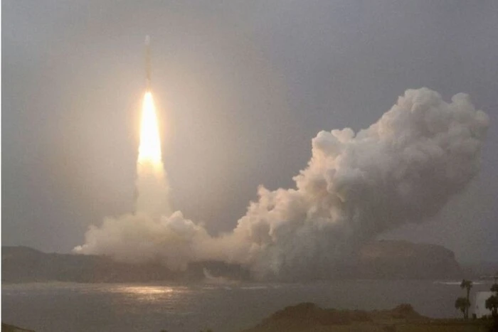 Japan launches flagship rocket with military satellite