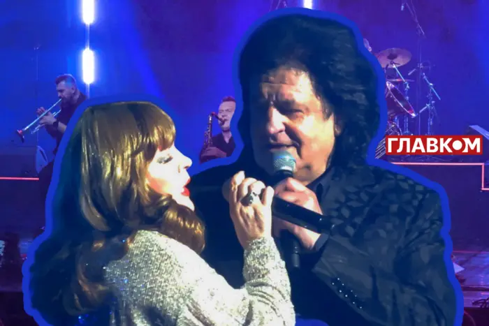 Ivo Bobula and Lilia Sandulesa on stage