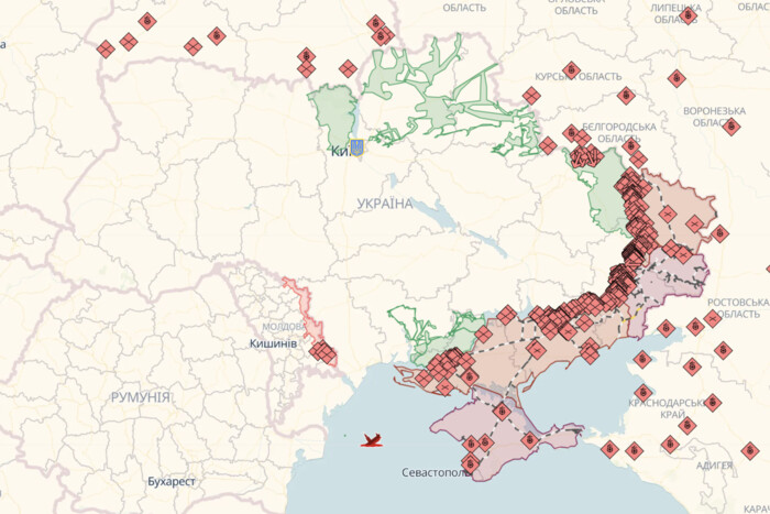 Mapa online działań wojennych w Ukrainie na 21 listopada: sytuacja na froncie