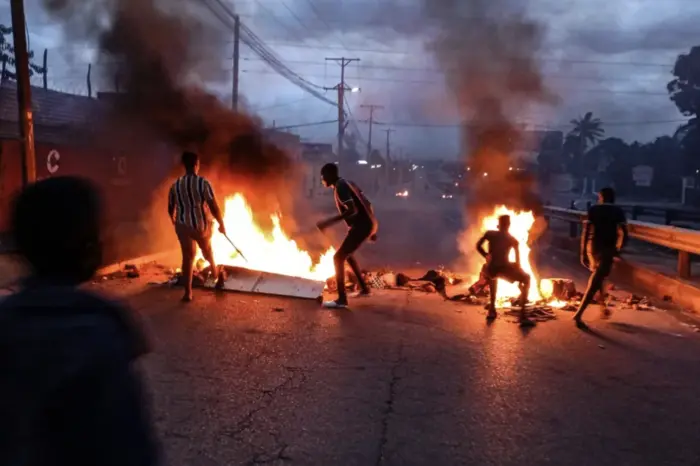 Protests in Mozambique. Prison escape