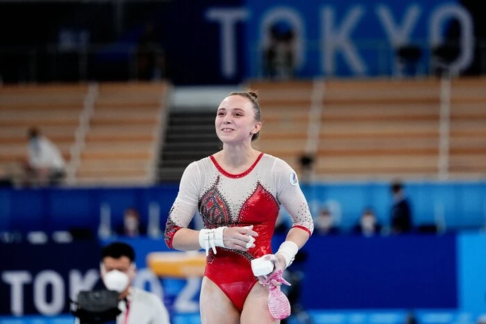 Image of the Olympic medalist from Russia