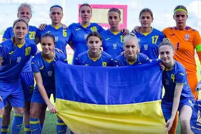 Эмоциональная радость игроков Украинской сборной U-17 после победы