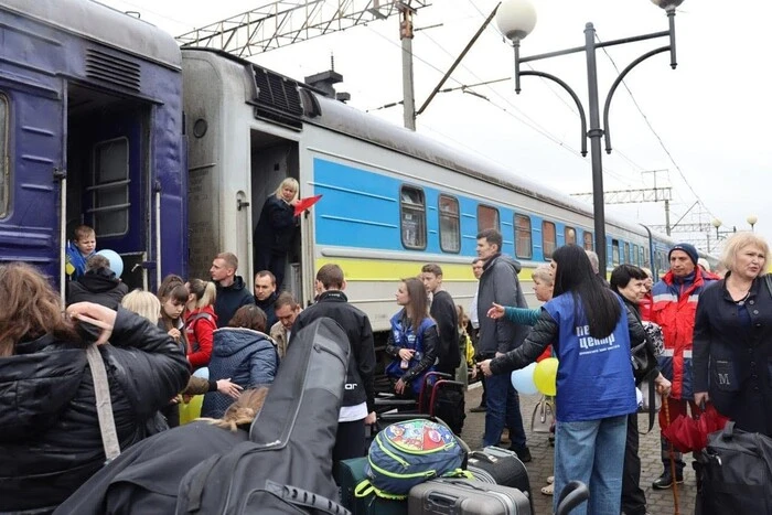 Civilian evacuation in Sumy region