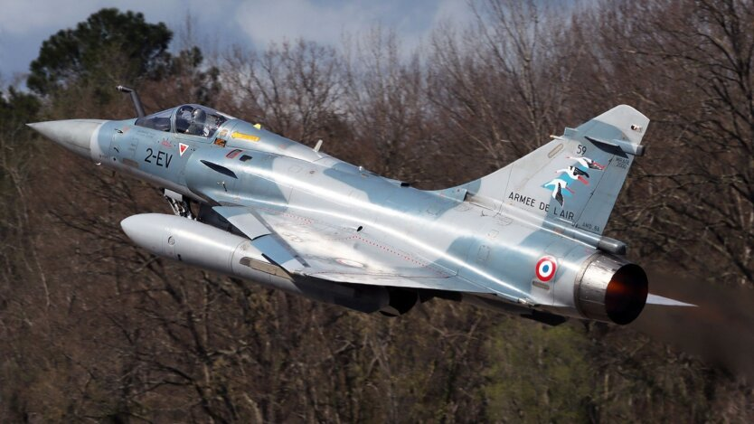 The first Mirage 2000 in Ukraine