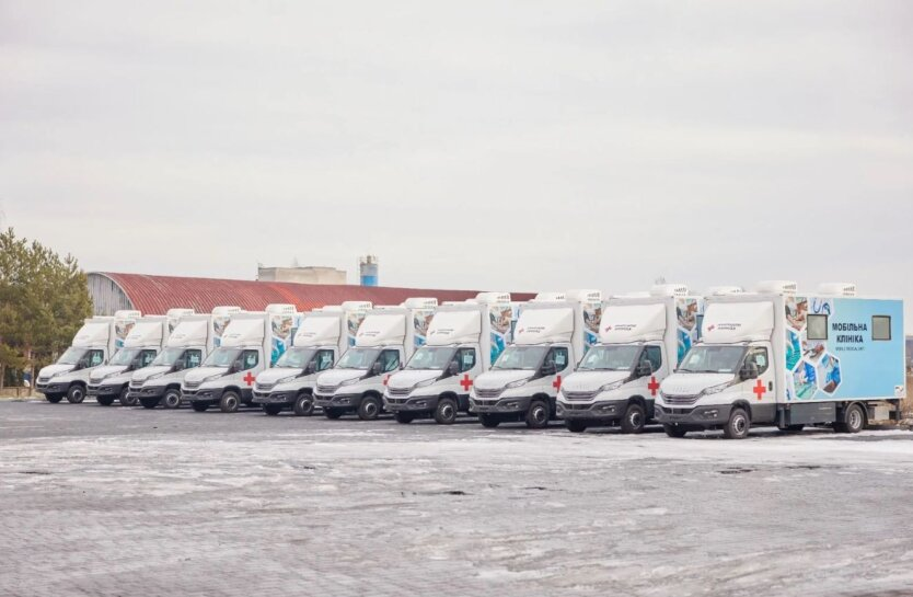 Mobile clinic in Mykolaiv region