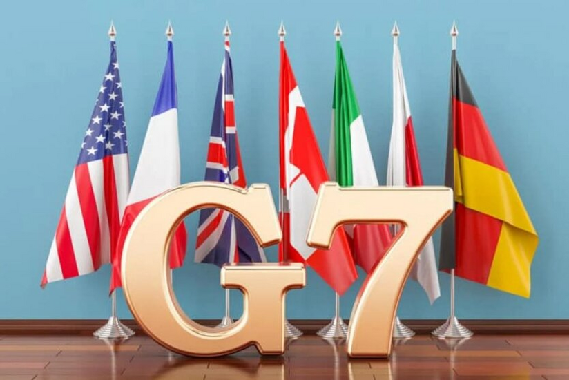 Зображення на засіданні G7