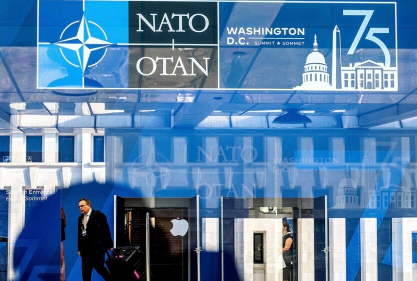 NATO leaders discuss defense spending