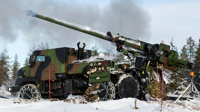 The Caesar self-propelled howitzer for the Armed Forces of Ukraine