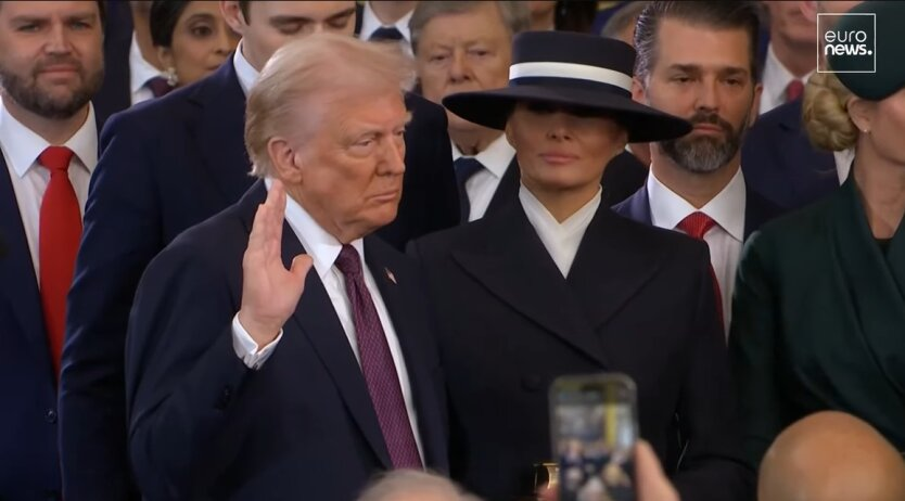 Donald Trump took the oath as the 47th President of the United States ...