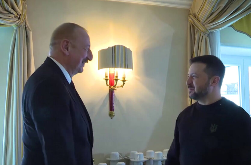 Zelensky and Aliyev discuss gas transit