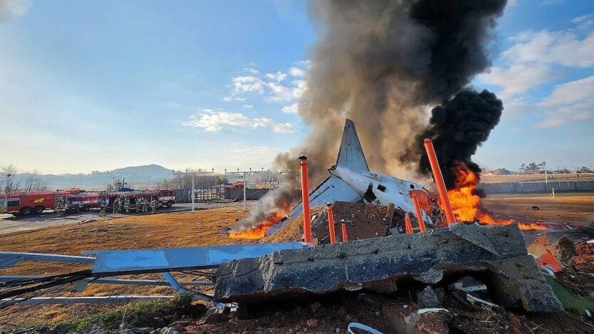 Plane crash in South Korea