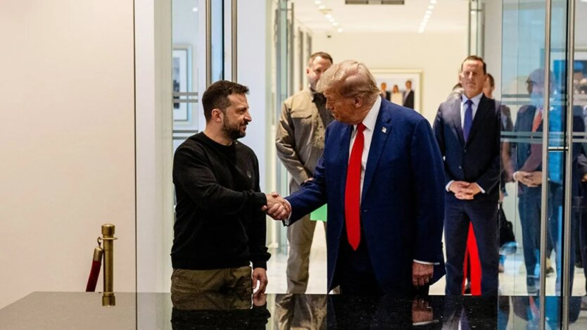 Friends of Zelenskyy and Trump in the photo