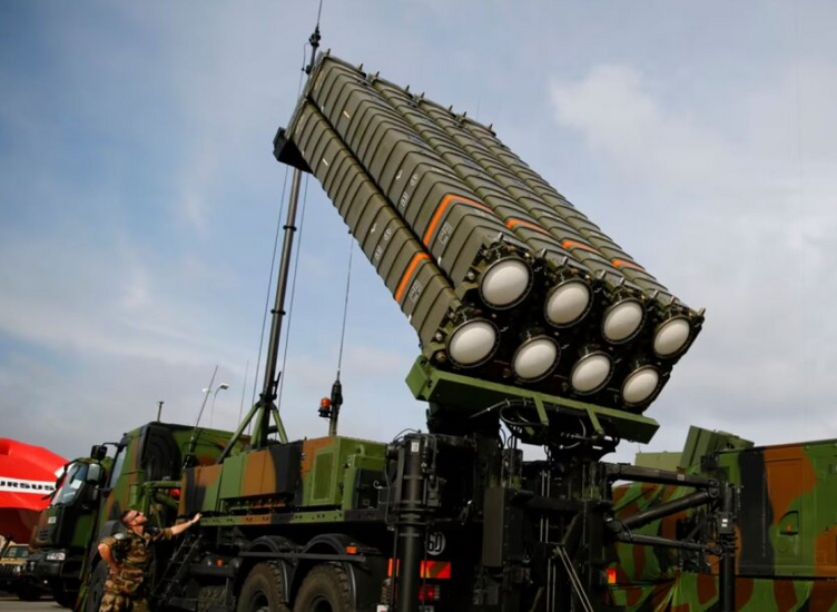 Italian SAMP/T air defense system