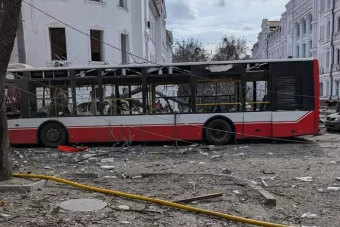 Die Ukraine wurde im öffentlichen Nahverkehr in Sumy angegriffen: Es gibt Verletzte