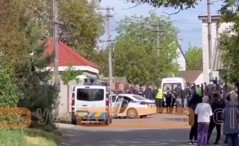Shooting neighbors with a machine gun in Sofiivska Borshchahivka