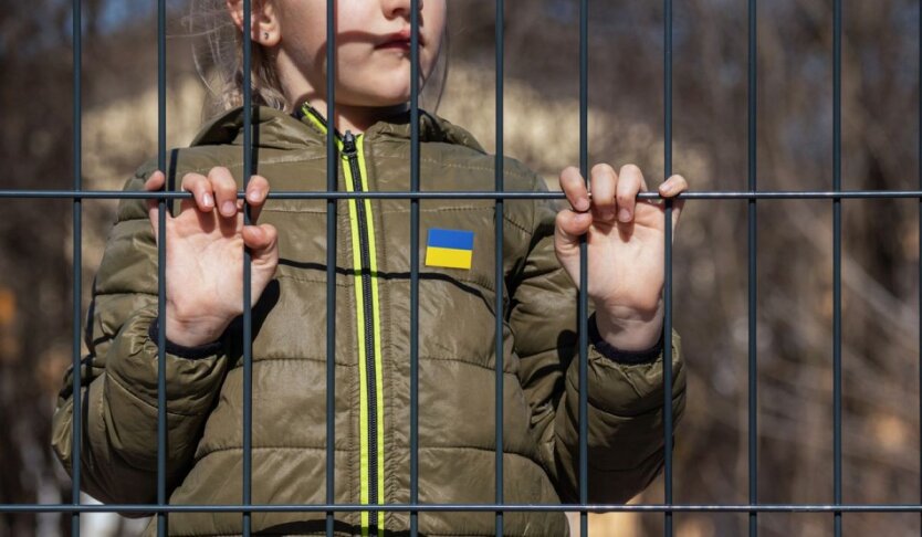 Transporting Ukrainian children from occupied territories