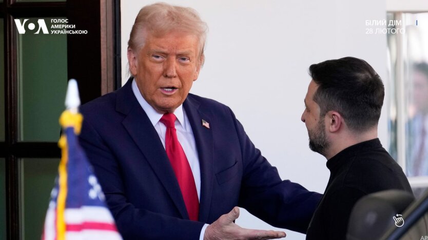 Trump and Zelensky argue at the meeting