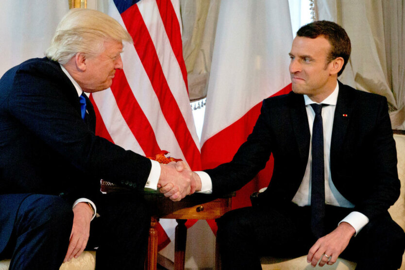 Trump i Macron wypowiedzieli się na temat perspektyw zakończenia wojny na Ukrainie i gwarancji bezpieczeństwa