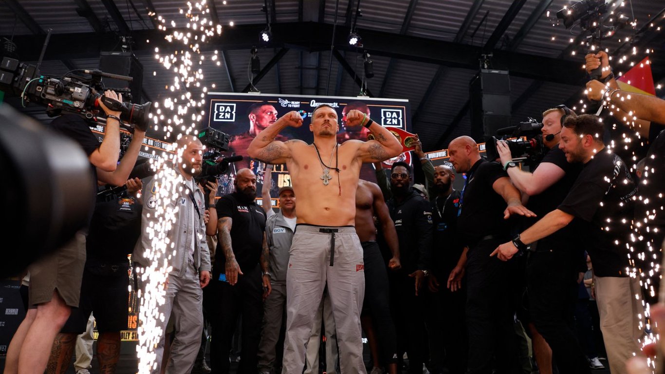 Usyk und Dubois Wiegen — In welcher Form sind die Boxer