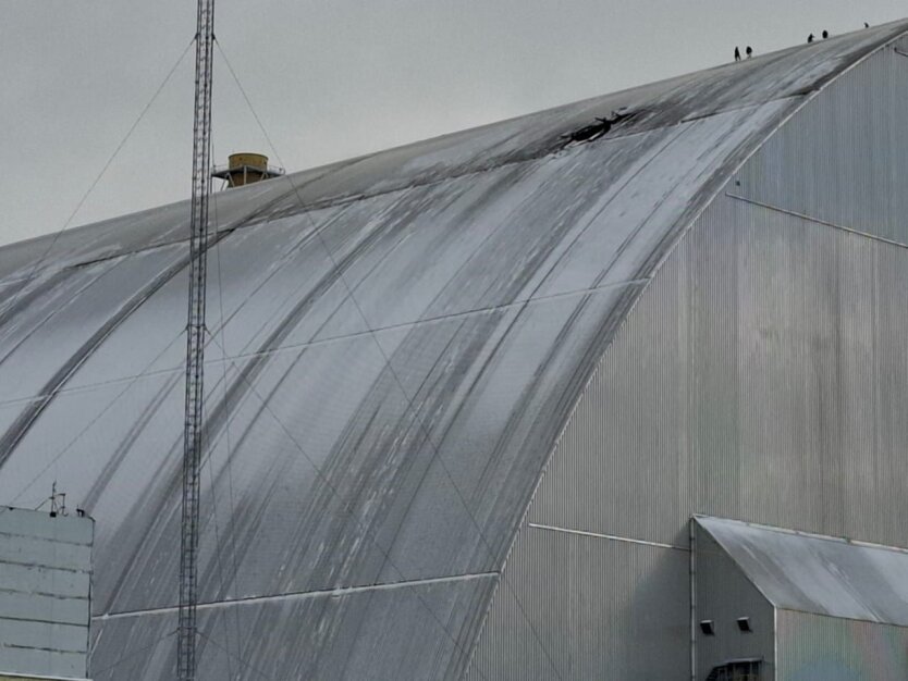 Repair of the Chernobyl sarcophagus