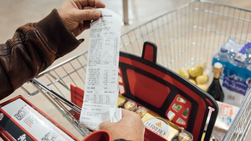 The absurdity of retail chains in the receipt